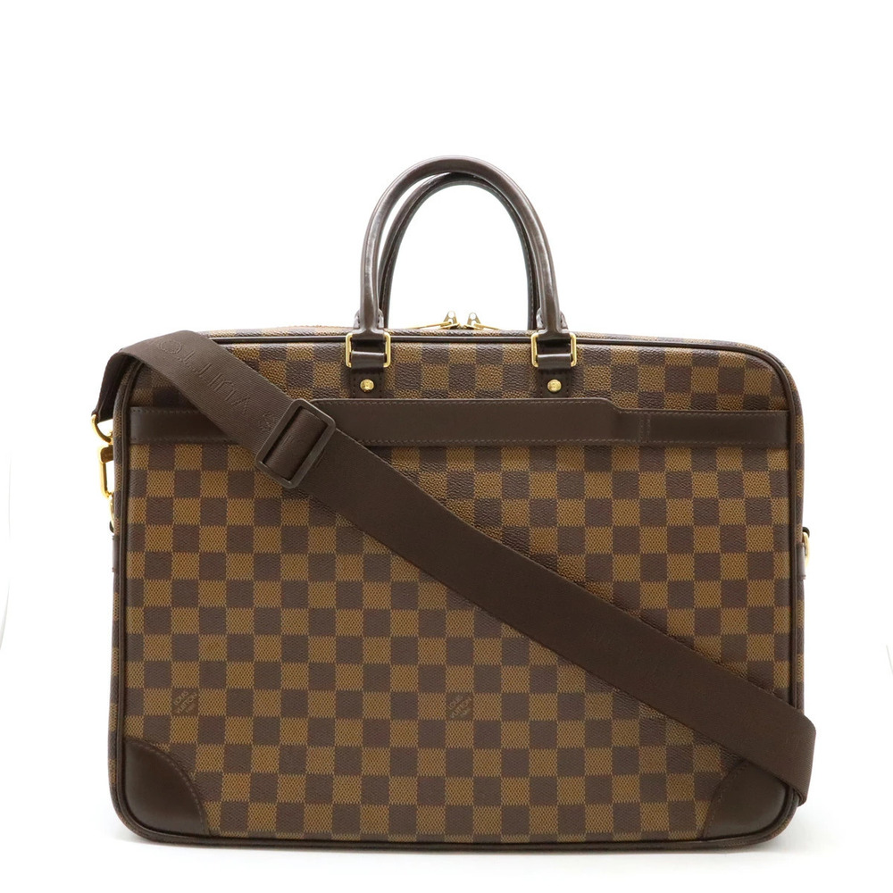 LOUIS VUITTON Damier PDV Port Voyage Briefcase Business Bag Shoulder